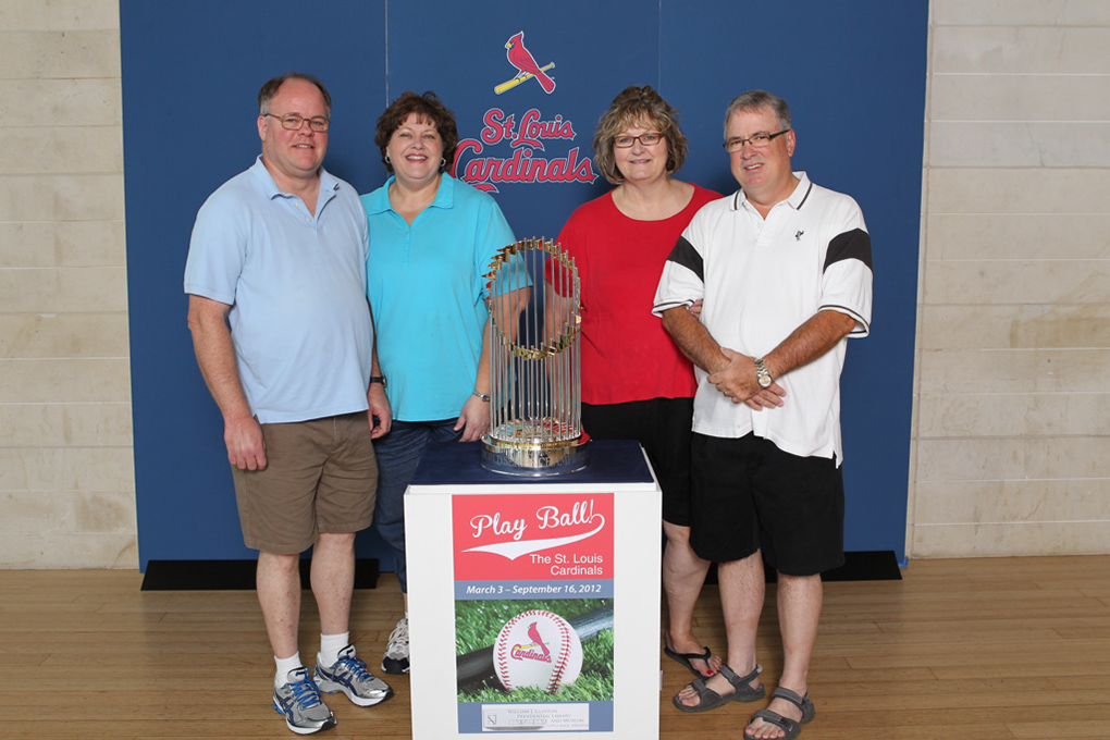 220 ©NELSON CHENAULT CLINTON CENTER presents ST LOUIS CARDINALS WORLD CHAMPIONSHIP TROPHY 070412