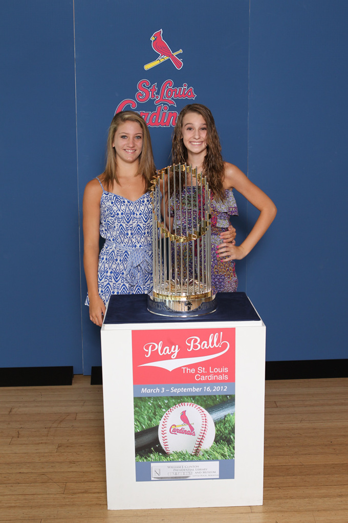 211 ©NELSON CHENAULT CLINTON CENTER presents ST LOUIS CARDINALS WORLD CHAMPIONSHIP TROPHY 070412