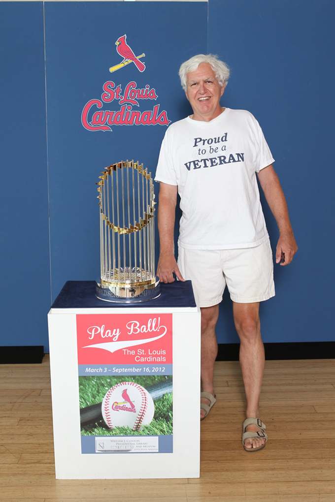 513 ©NELSON CHENAULT CLINTON CENTER presents ST LOUIS CARDINALS WORLD CHAMPIONSHIP TROPHY 070412