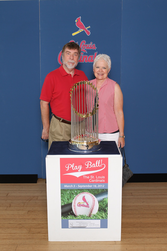 225 ©NELSON CHENAULT CLINTON CENTER presents ST LOUIS CARDINALS WORLD CHAMPIONSHIP TROPHY 070412
