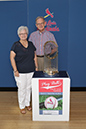 029 ©NELSON CHENAULT CLINTON LIBRARY presents ST LOUIS CARDINALS WORLD CHAMPIONSHIP TROPHY 070412