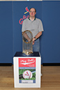 027 ©NELSON CHENAULT CLINTON LIBRARY presents ST LOUIS CARDINALS WORLD CHAMPIONSHIP TROPHY 070412
