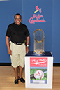 033 ©NELSON CHENAULT CLINTON LIBRARY presents ST LOUIS CARDINALS WORLD CHAMPIONSHIP TROPHY 070412