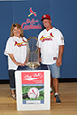 032 ©NELSON CHENAULT CLINTON LIBRARY presents ST LOUIS CARDINALS WORLD CHAMPIONSHIP TROPHY 070412