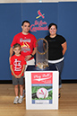 040 ©NELSON CHENAULT CLINTON LIBRARY presents ST LOUIS CARDINALS WORLD CHAMPIONSHIP TROPHY 070412