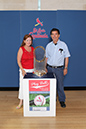 021 ©NELSON CHENAULT CLINTON LIBRARY presents ST LOUIS CARDINALS WORLD CHAMPIONSHIP TROPHY 070412