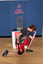 025 ©NELSON CHENAULT CLINTON LIBRARY presents ST LOUIS CARDINALS WORLD CHAMPIONSHIP TROPHY 070412