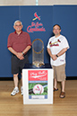 039 ©NELSON CHENAULT CLINTON LIBRARY presents ST LOUIS CARDINALS WORLD CHAMPIONSHIP TROPHY 070412