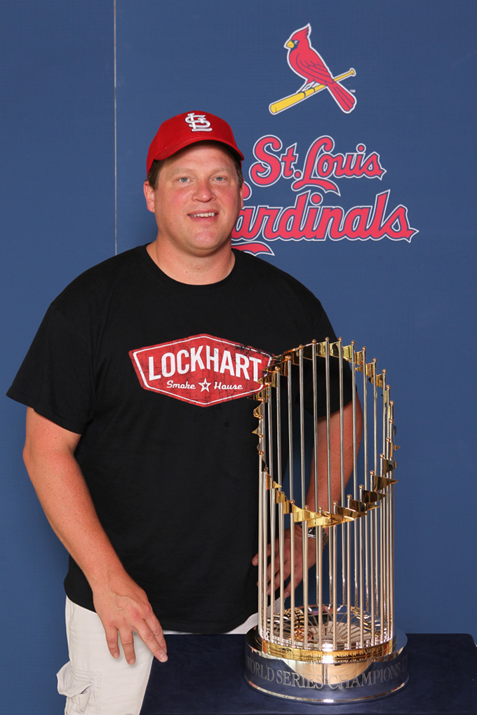 278 ©NELSON CHENAULT CLINTON CENTER presents ST LOUIS CARDINALS WORLD CHAMPIONSHIP TROPHY 070712