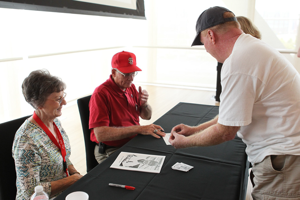 245 ©NELSON CHENAULT CLINTON CENTER presents ST LOUIS CARDINALS WORLD CHAMPIONSHIP TROPHY 070712