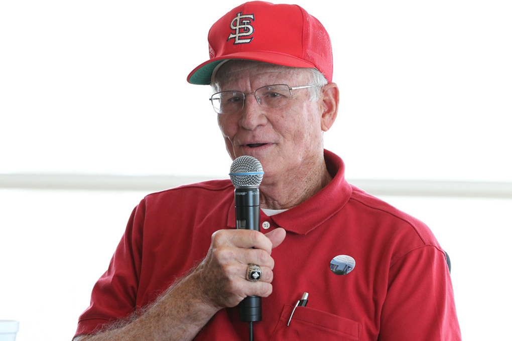 100 ©NELSON CHENAULT CLINTON CENTER presents ST LOUIS CARDINALS WORLD CHAMPIONSHIP TROPHY 070712