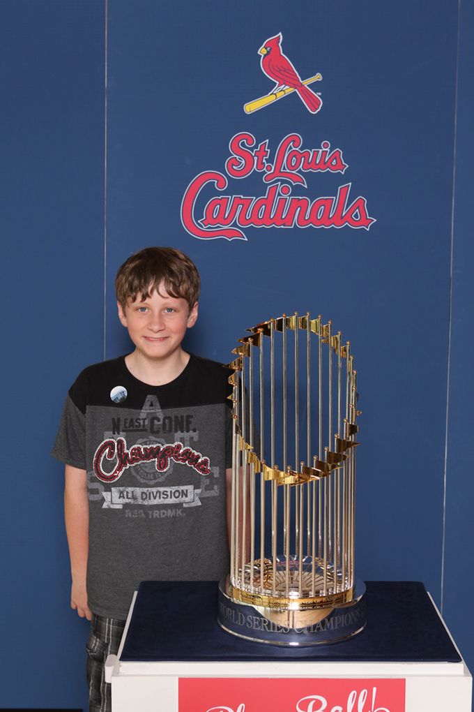 181 ©NELSON CHENAULT CLINTON CENTER presents ST LOUIS CARDINALS WORLD CHAMPIONSHIP TROPHY 070712