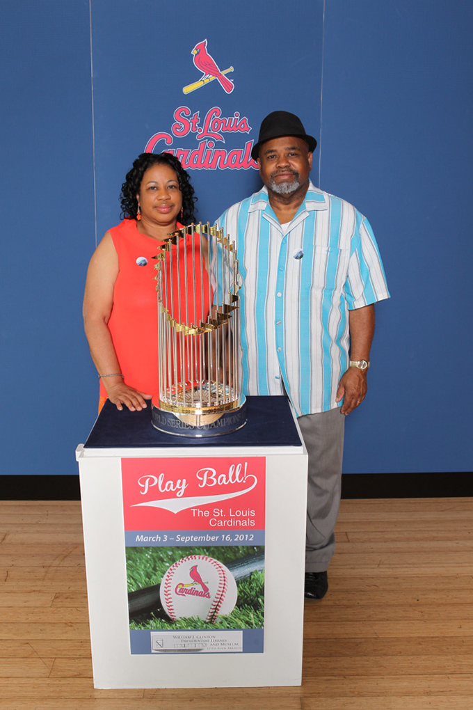 273 ©NELSON CHENAULT CLINTON CENTER presents ST LOUIS CARDINALS WORLD CHAMPIONSHIP TROPHY 070712