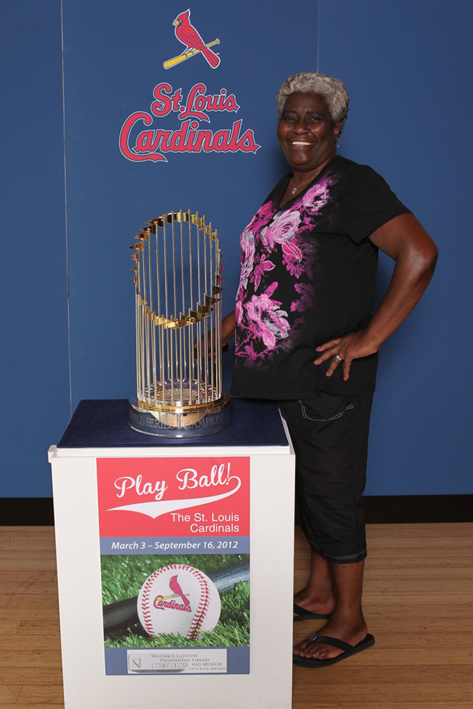 205 ©NELSON CHENAULT CLINTON CENTER presents ST LOUIS CARDINALS WORLD CHAMPIONSHIP TROPHY 070712