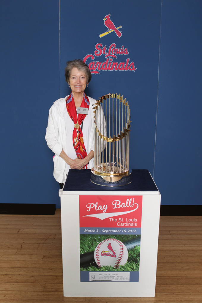 184 ©NELSON CHENAULT CLINTON CENTER presents ST LOUIS CARDINALS WORLD CHAMPIONSHIP TROPHY 070712