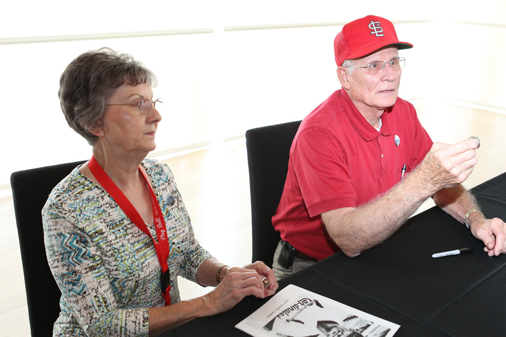 254 ©NELSON CHENAULT CLINTON CENTER presents ST LOUIS CARDINALS WORLD CHAMPIONSHIP TROPHY 070712