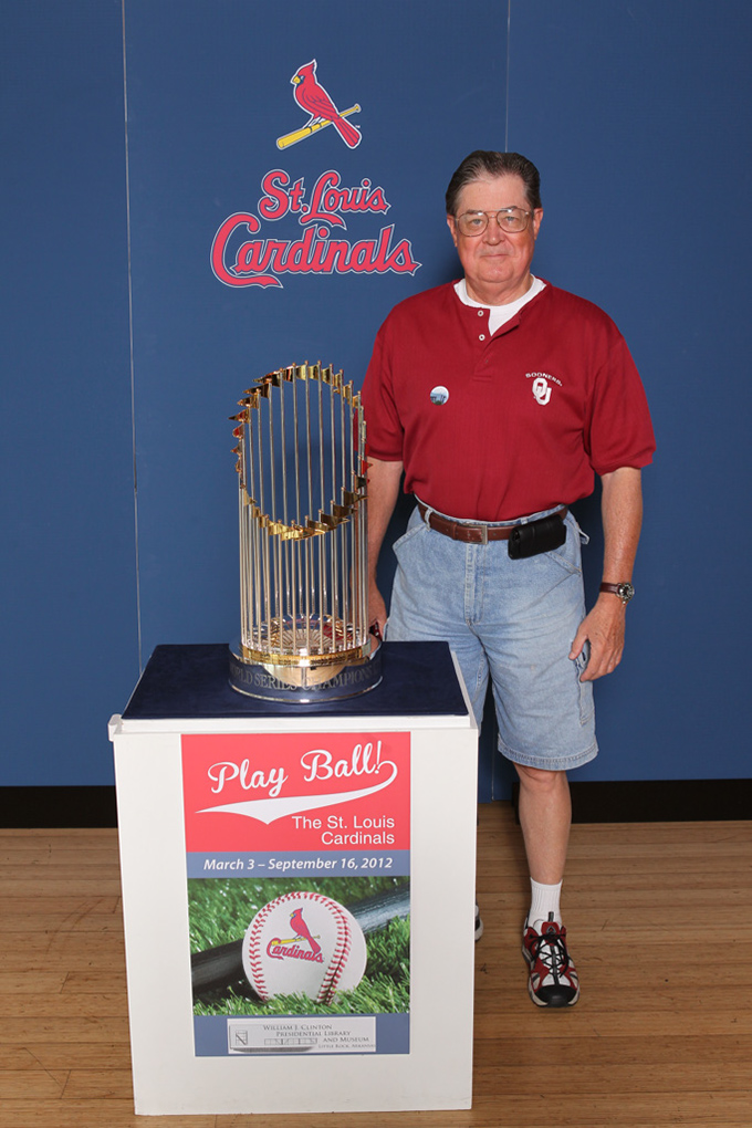 200 ©NELSON CHENAULT CLINTON CENTER presents ST LOUIS CARDINALS WORLD CHAMPIONSHIP TROPHY 070712