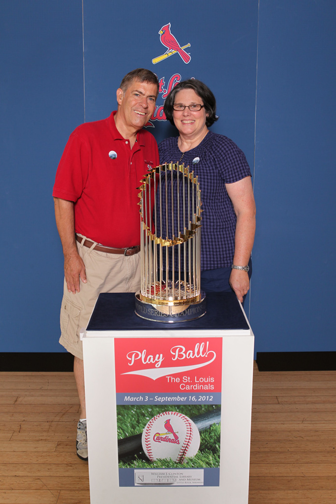 112 ©NELSON CHENAULT CLINTON CENTER presents ST LOUIS CARDINALS WORLD CHAMPIONSHIP TROPHY 070712
