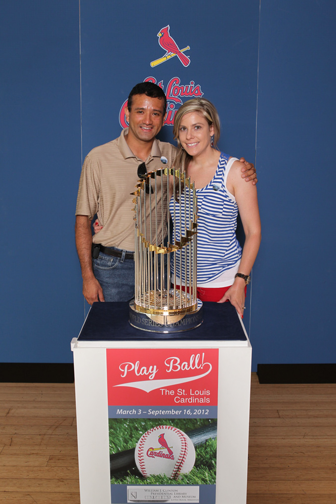 149 ©NELSON CHENAULT CLINTON CENTER presents ST LOUIS CARDINALS WORLD CHAMPIONSHIP TROPHY 070712