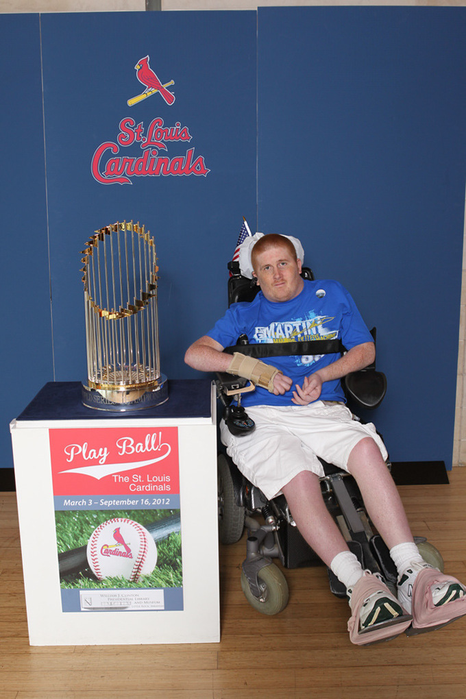 176 ©NELSON CHENAULT CLINTON CENTER presents ST LOUIS CARDINALS WORLD CHAMPIONSHIP TROPHY 070712