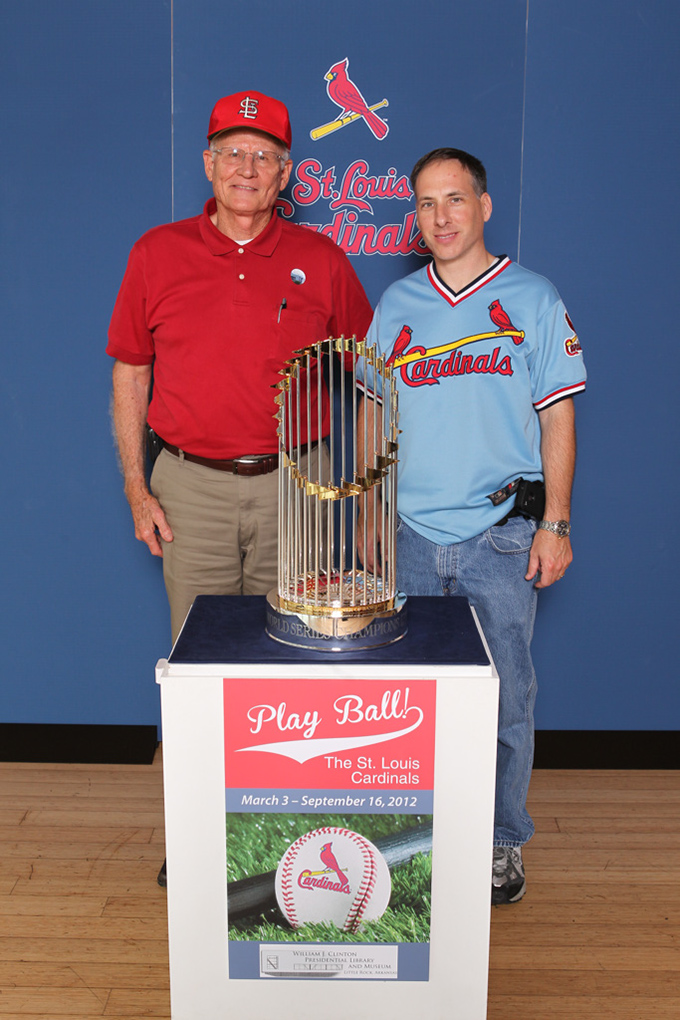 279 ©NELSON CHENAULT CLINTON CENTER presents ST LOUIS CARDINALS WORLD CHAMPIONSHIP TROPHY 070712