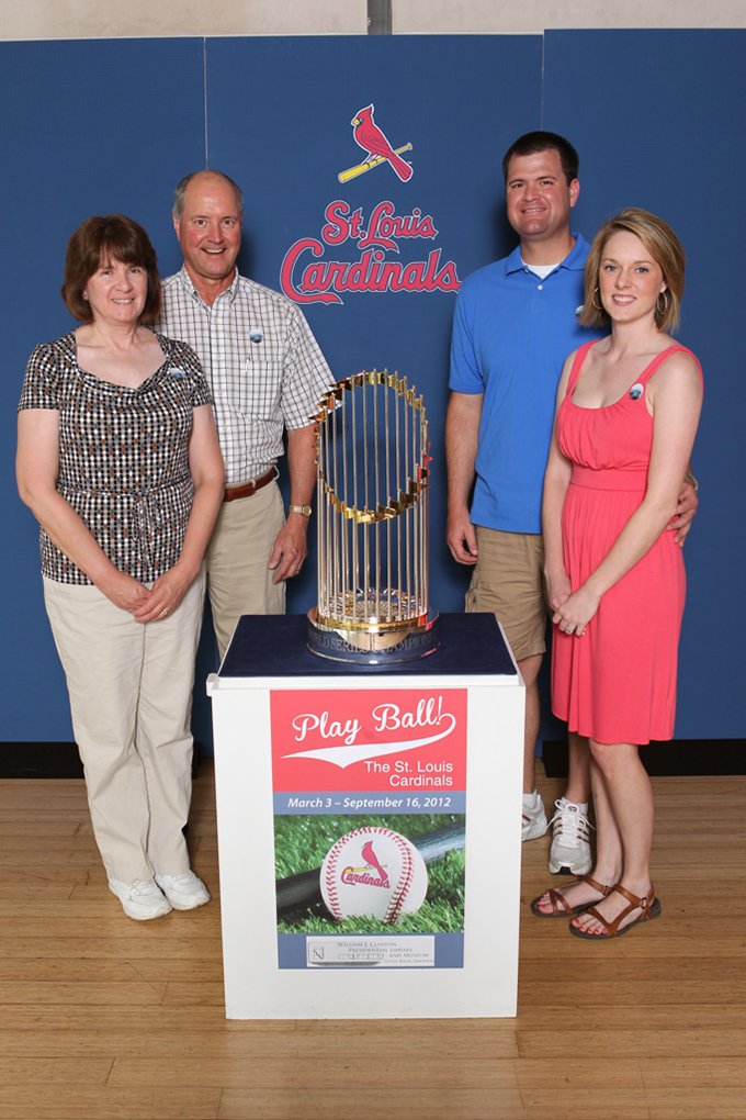 198 ©NELSON CHENAULT CLINTON CENTER presents ST LOUIS CARDINALS WORLD CHAMPIONSHIP TROPHY 070712