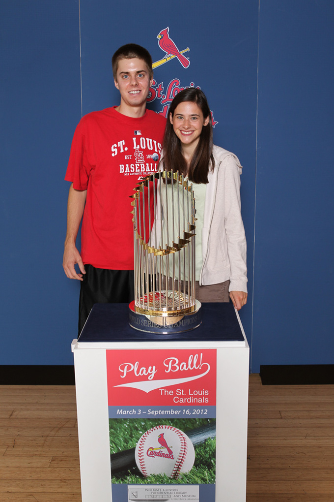 114 ©NELSON CHENAULT CLINTON CENTER presents ST LOUIS CARDINALS WORLD CHAMPIONSHIP TROPHY 070712