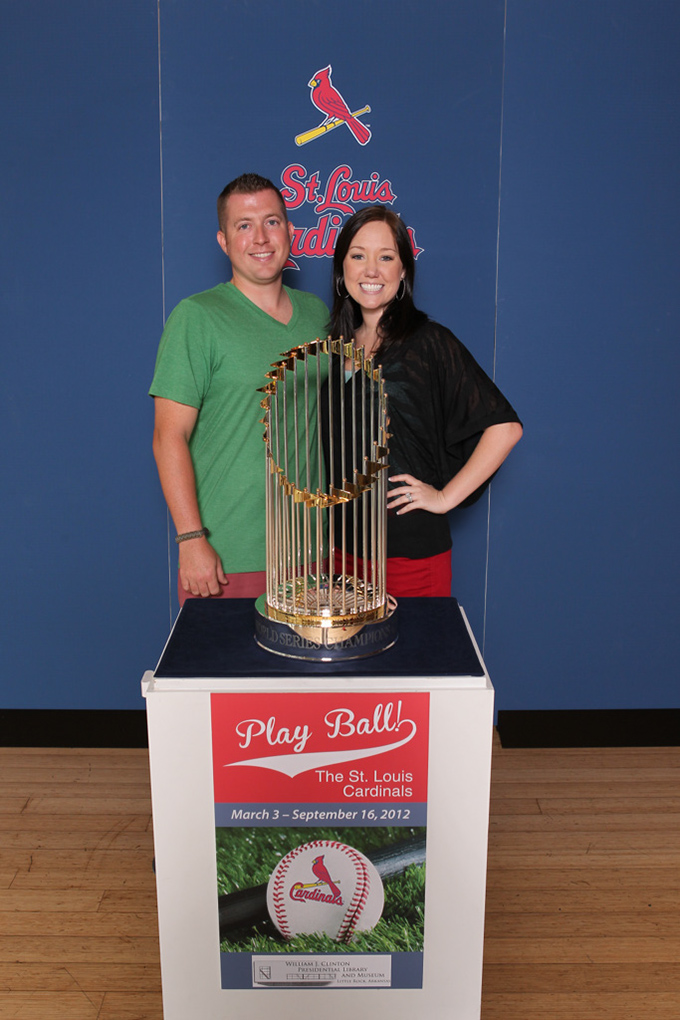 170 ©NELSON CHENAULT CLINTON CENTER presents ST LOUIS CARDINALS WORLD CHAMPIONSHIP TROPHY 070712