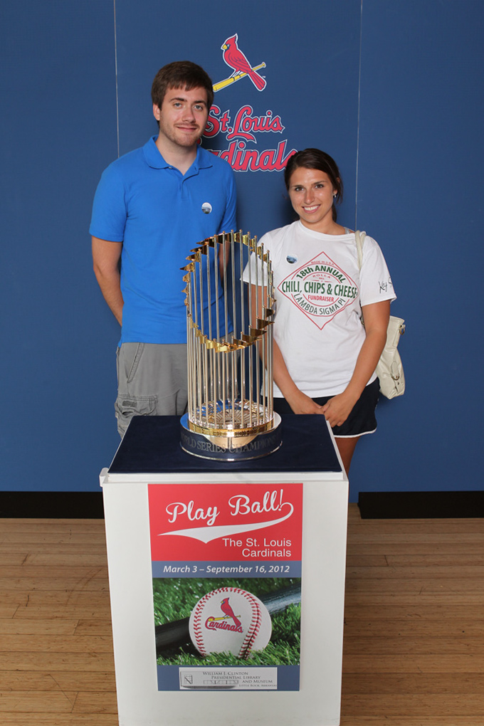 260 ©NELSON CHENAULT CLINTON CENTER presents ST LOUIS CARDINALS WORLD CHAMPIONSHIP TROPHY 070712
