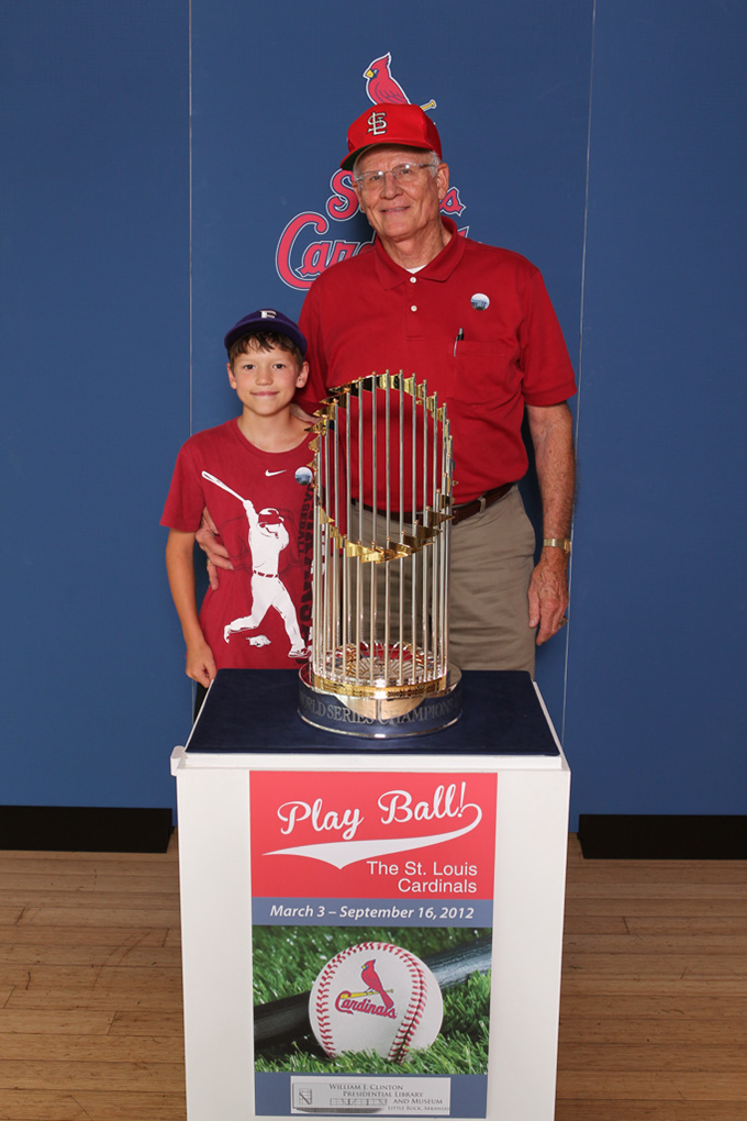 282 ©NELSON CHENAULT CLINTON CENTER presents ST LOUIS CARDINALS WORLD CHAMPIONSHIP TROPHY 070712