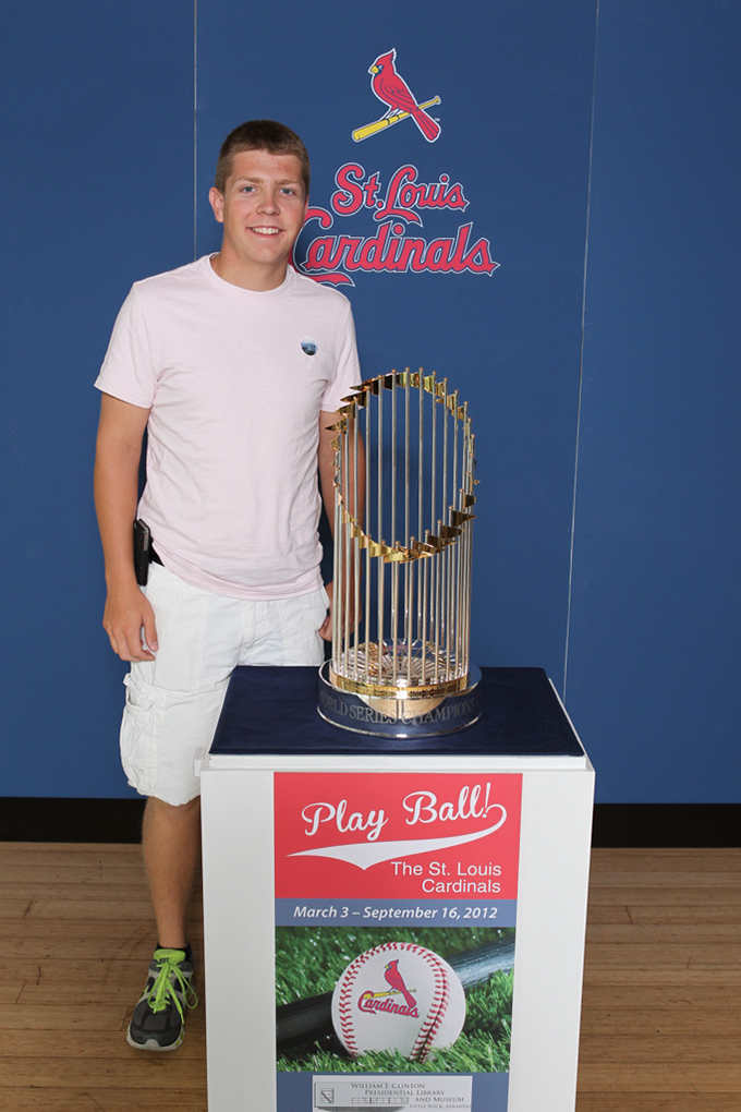 139 ©NELSON CHENAULT CLINTON CENTER presents ST LOUIS CARDINALS WORLD CHAMPIONSHIP TROPHY 070712