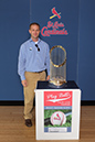 38 ©NELSON CHENAULT CLINTON LIBRARY presents ST LOUIS CARDINALS WORLD CHAMPIONSHIP TROPHY 070812