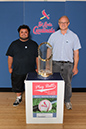 49 ©NELSON CHENAULT CLINTON LIBRARY presents ST LOUIS CARDINALS WORLD CHAMPIONSHIP TROPHY 070812